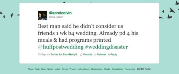 Wedding Disaster