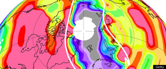 Ozone Artic Loss Hole