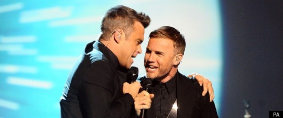 Robbie Williams Gary Barlow