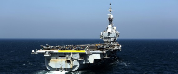 FRENCH AIRCRAFT CARRIER CHARLES DE GAULLE