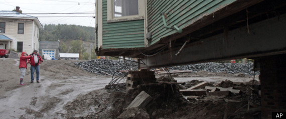 Vermont Irene Damage Recovery History Flooding