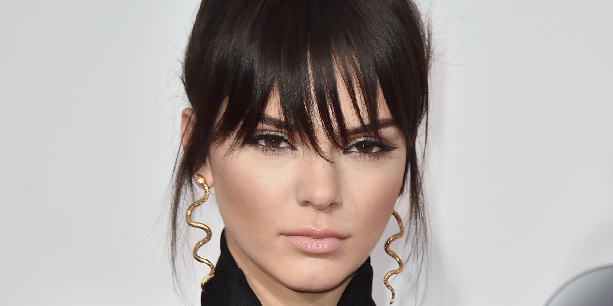 American Music Awards 2015 Kendall Jenner Shows Off Sultry New Fringe