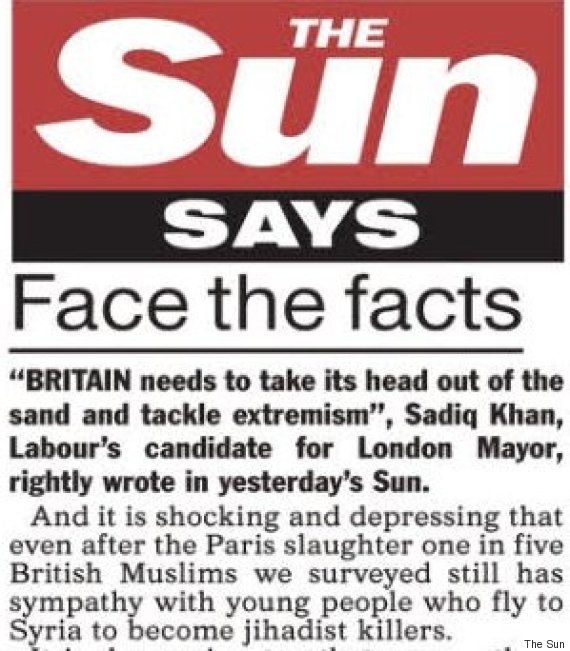 the sun muslims isis