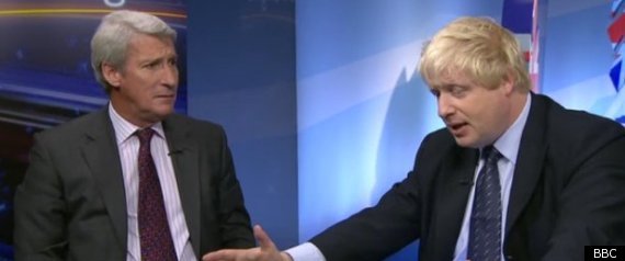 Boris Johnson Jeremy Paxman