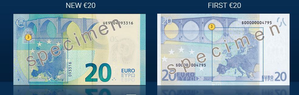 20 euro note new