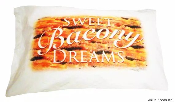 bacon pillowcase