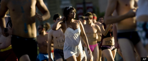 Underwear Run World Record