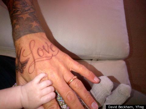 What do you think of Beckham's new tattoo Cool cute or cheesy