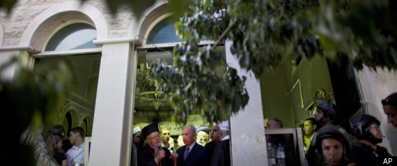 Burned Mosque Rabbis