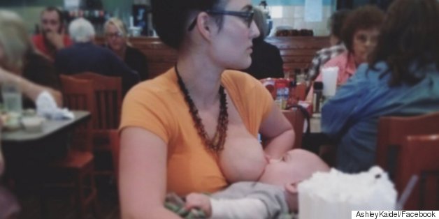 Mum Encourages Others To 'Breastfeed Uncovered' After Being Stared At In 'Disgust'