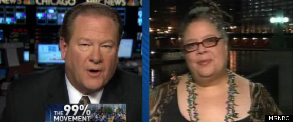 Karen Lewis Ed Schultz