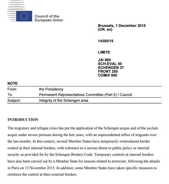 schengen area