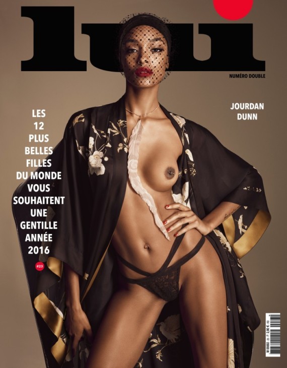 jourdan dunn nue seins lui