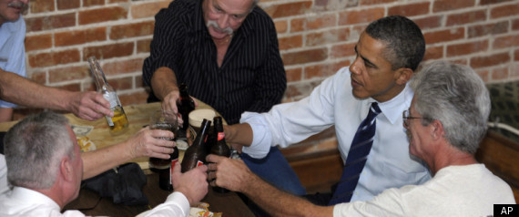 Obama Construction Workers