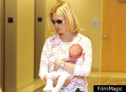 PHOTOS: January Jones Reveals Baby Xander