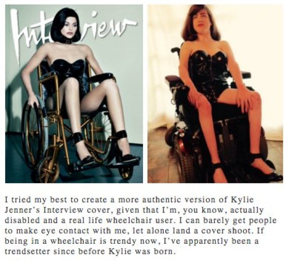 kylie wheelchair