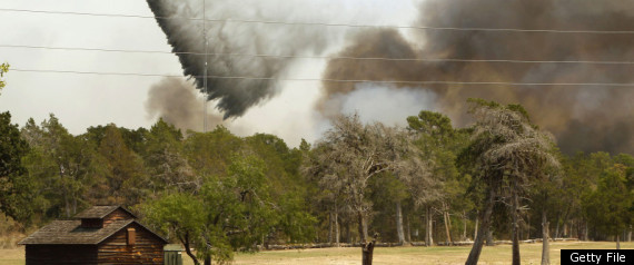 Texas Wildfires Bastrop State Park