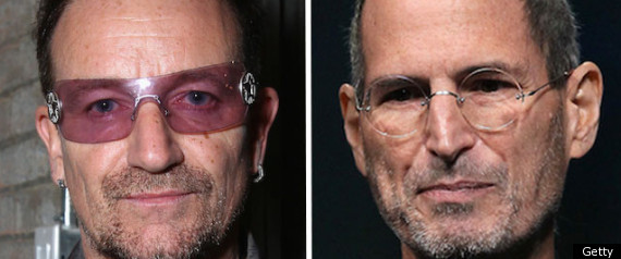 Bono Steve Jobs