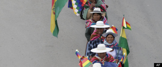 Evo Morales March