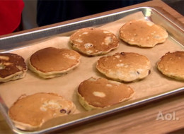 Cranberry-Pear Pancakes