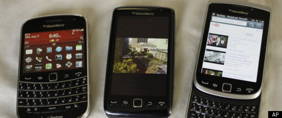 Blackberry Outage