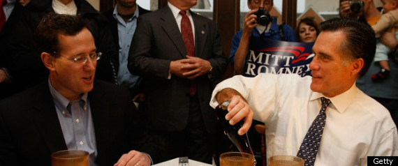 Rick Santorum Mitt Romney