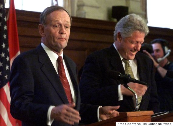 jean chretien bill clinton
