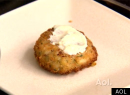 Baked Crab Cakes With Lemon Mustard Sauce
