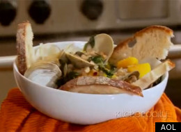 White Wine Braised Clams