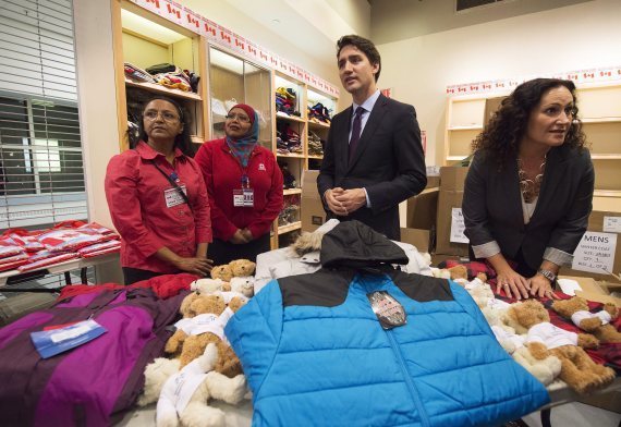 syrian refugees toronto airport