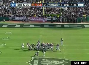 Raiders Fake Field Goal