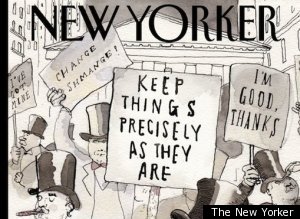 New Yorker Cover Occupy Wall Street