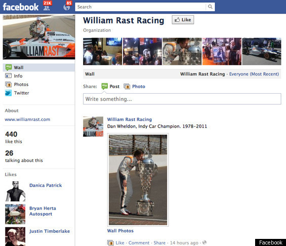 After Wheldon's death on