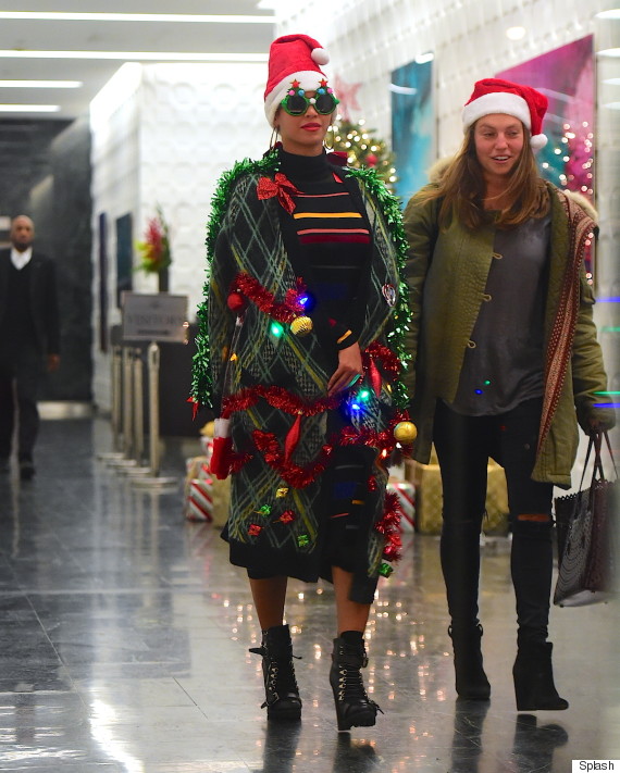 beyonce christmas tree