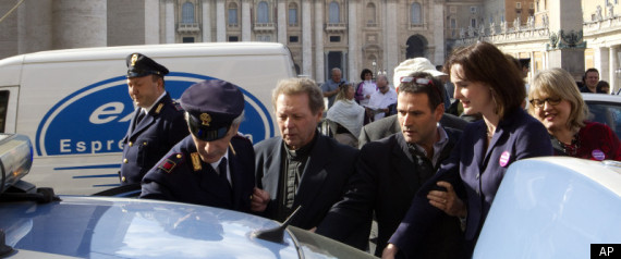 Roy Bourgeois Womens Ordination Arrest