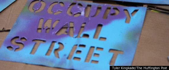 Occupy Wall St Spraypaint
