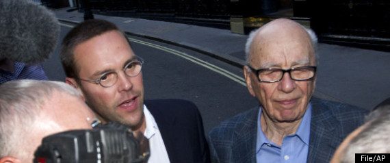 Rupert And James Murdoch