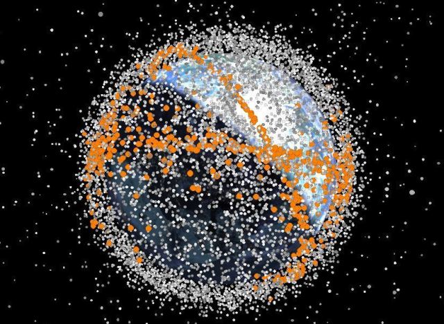 1 An Dans L Espace Combien Sur Terre 60 ans de débris spatiaux autour de la Terre en 1 minute