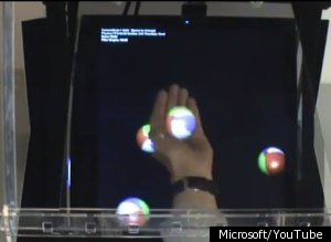 Microsoft Concept 3d Holodesk