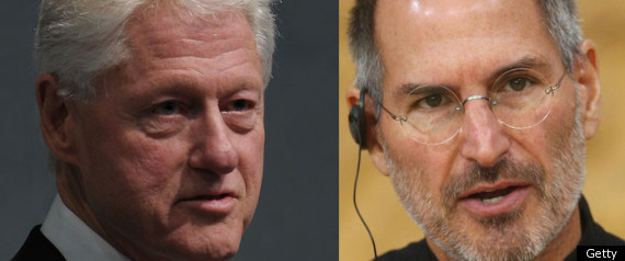 Bill Clinton Steve Jobs