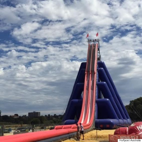 Tallest Inflatable Water Slide 59