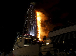 Incendie Hotel Dubai