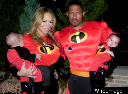 Mariah Carey & Twins Dress Up For Halloween (PHOTO)