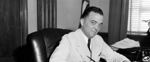 J Edgar Hoover