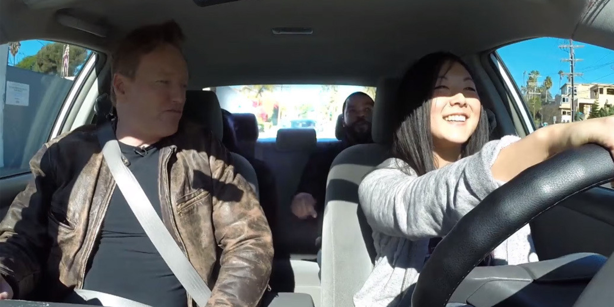 Conan O'Brien, Kevin Hart And Ice Cube Give The Weirdest Driving Lesson