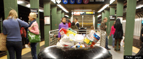 Subway Trash