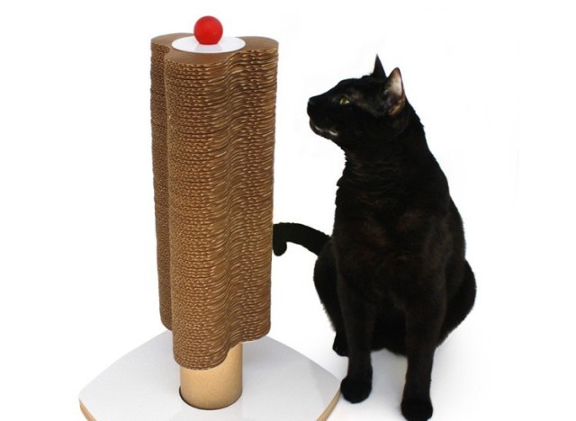 New Uses For Cardboard DIY Cat Scratching Post HuffPost