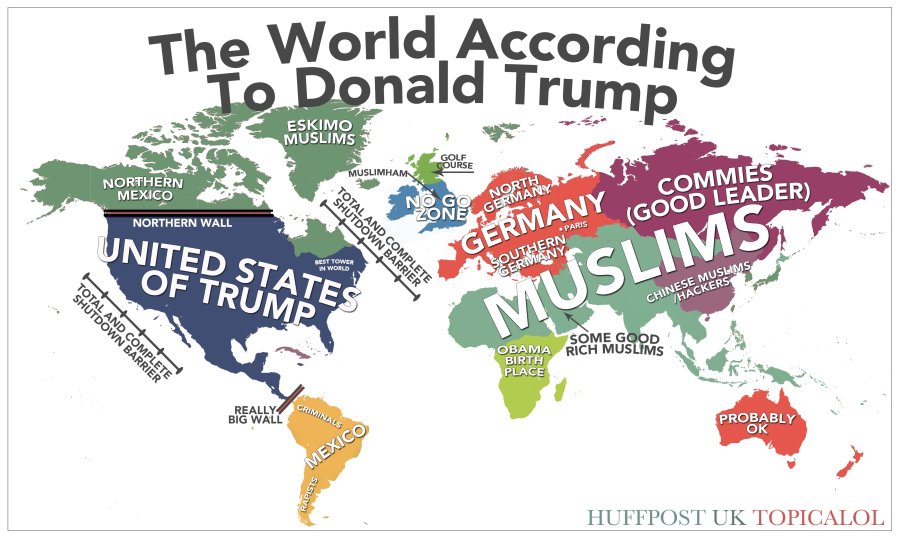 Map Of The World According To Donald Trump O-MAP-OF-THE-WORLD-ACCORDING-TO-DONALD-TRUMP-900