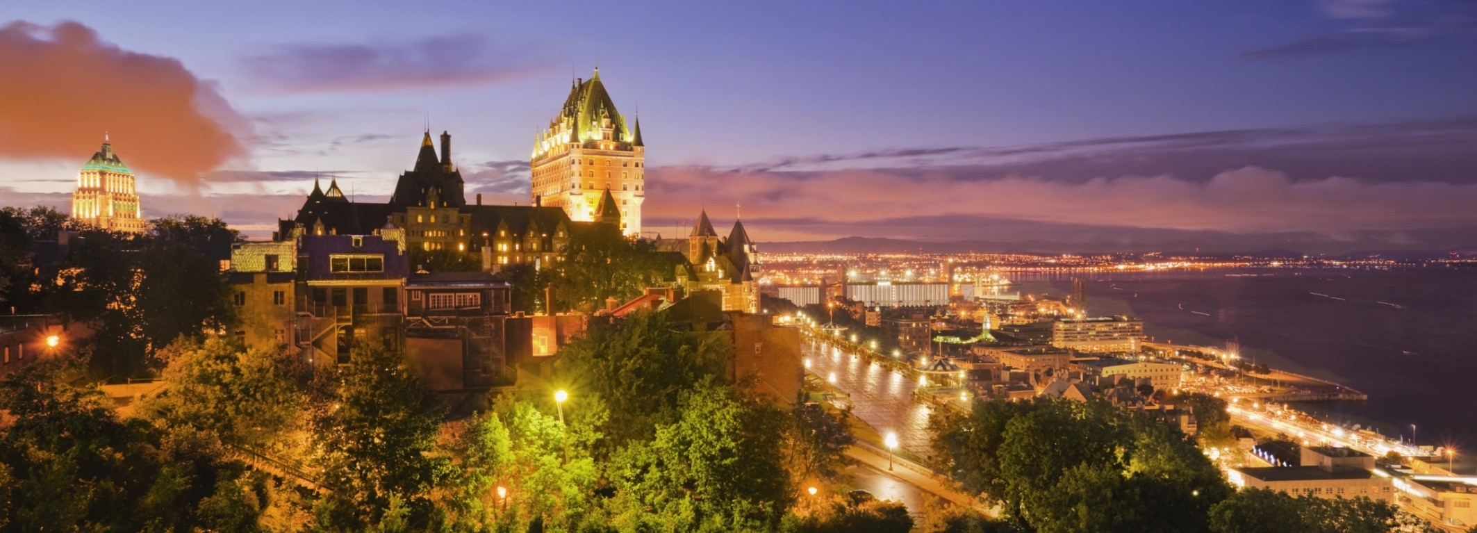 quebec city panorama