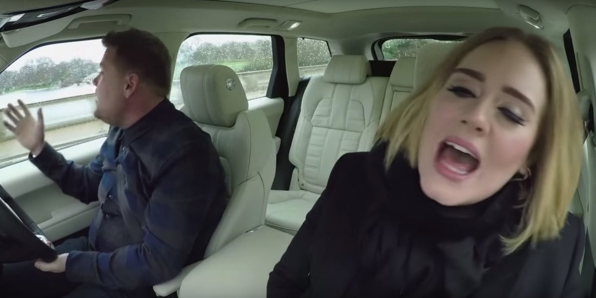 VIDÉO. Adele qui fait du karaoke dans une voiture ça ne rend pas comme nous
